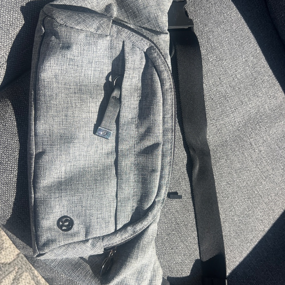 Lululemon Gray Crossbody Bag